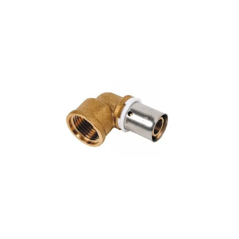 Raccord PER à sertir coudé F 3/4 - Ø 25 réf RCF425 PBTUB