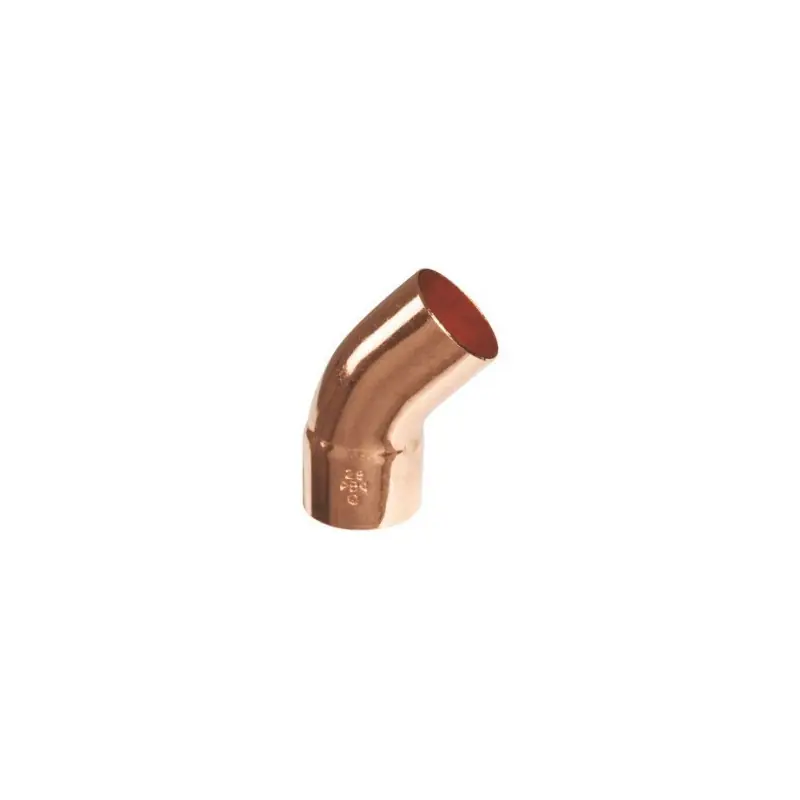 Coude cuivre 45 degré MF Ø 40 réf 504040 THERMADOR