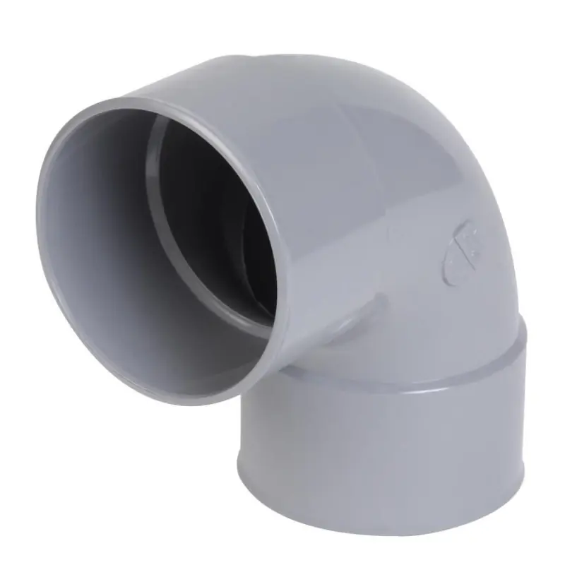 Coude 87°30 FF Ø 125 réf CX88 NICOLL