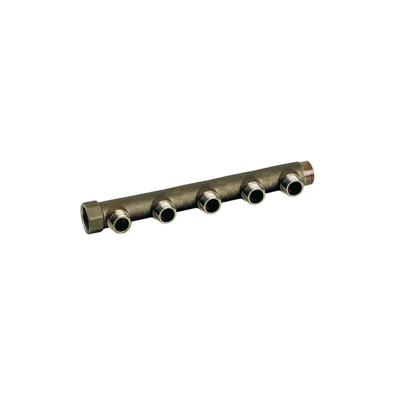 Collecteur laiton à portée plate MF 20/27 5 départs 15/21 M réf 2745-05-20 AYOR