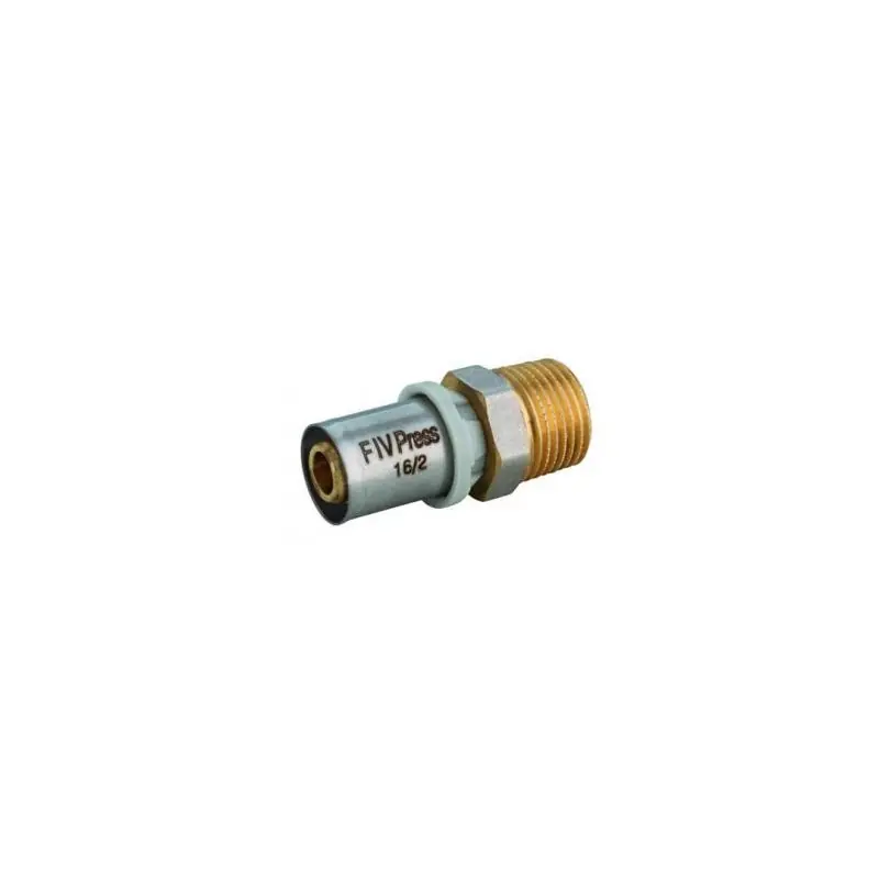 Manchon à sertir mâle 32x1"1/4 à visser MULTICOUCHE GERPEX réf 9421R810 EMMETI
