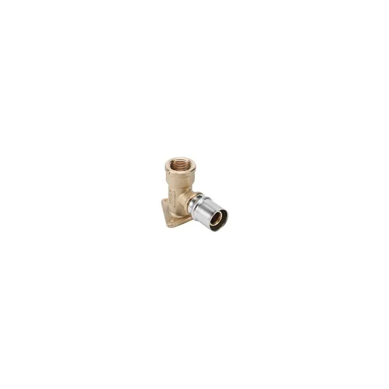 Coudes applique à sertir F 20x3/4 à visser MULTICOUCHE FLUXO réf FLCA2020F NICOLL