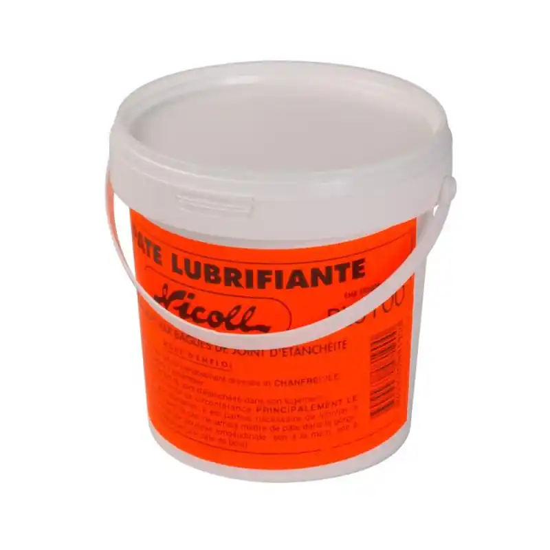 Gel lubrifiant 1 litre pour canalisation assainissement réf PLS100 NICOLL