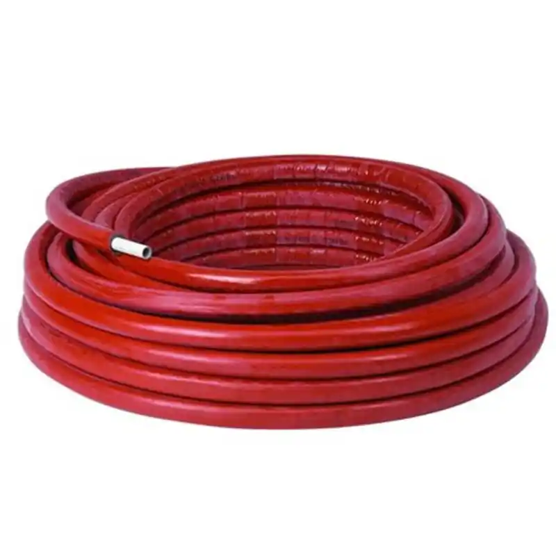 Couronne isolée rouge de 50 mètres tube FIVPEX Ø 20-26 9417P989 EMMETI