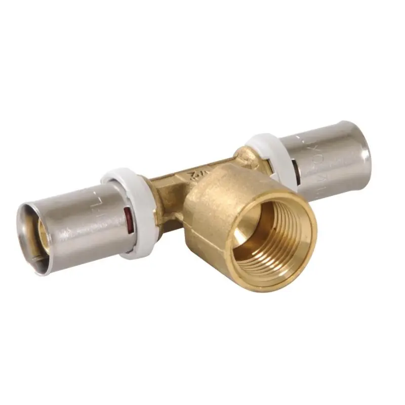 Té réduit à sertir femelle 32x1/2x32 MULTICOUCHE FLUXO réf FLT3215F NICOLL