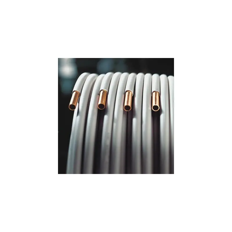 Tube en cuivre recuit gainé type wicu 20/22 couronne de 25ml