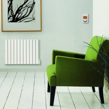 Radiateur électrique à fluide caloporteur horizontal 1000W TAMARI - FINIMETAL 3634003