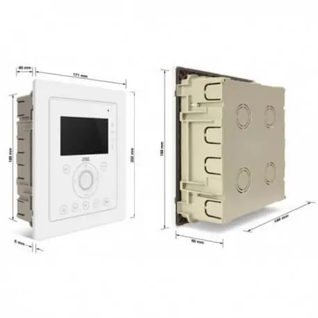 Boitier d‘encastrement pour Moniteur AIKO pour Kit Note Urmet