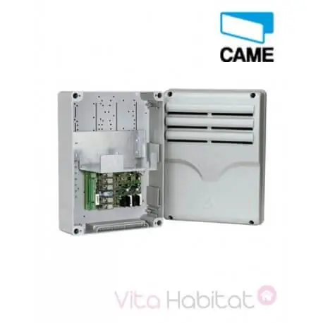 Boîtier avec carte de secours et emplacement pour branchement de 3 batteries - CAME - LB18
