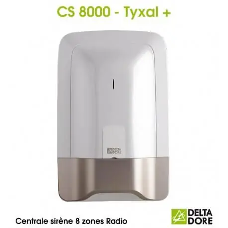 Centrale sirène 8 zones Radio - CS 8000 TYXAL+ Delta Dore 6411120