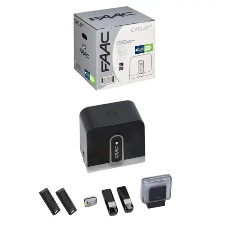 Motorisation Portail Coulissant FAAC CYCLO KIT Intégral 400 kg 24V (C720) 105999144
