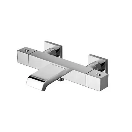 BAIN DOUCHE QUADRI THERMOSTATIQUE CORPS FROID CHROME - CRISTINA ONDYNA QD18751