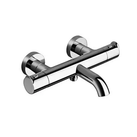 Mitigeur thermostatique Bain Douche mural NEW DAY chromé - CRISTINA ONDYNA ND15751