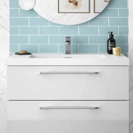 Vasque pour meuble de salle de bain blanc TOSCANA - SALGAR 20751
