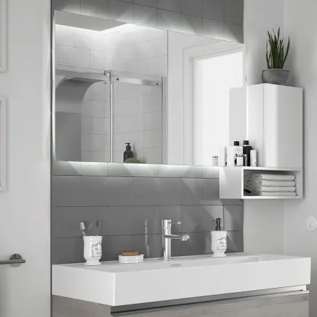 Miroir REFLEXO 1000 avec LED intégrée - SALGAR - 20741