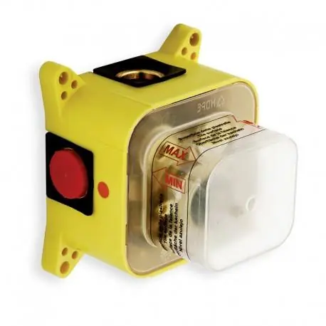 BOX POUR ENCASTRES THERMOSTATIQUES SORTIE 3/4 SANS ROBINET D‘ARRET - CRISTINA ONDYNA PD70000