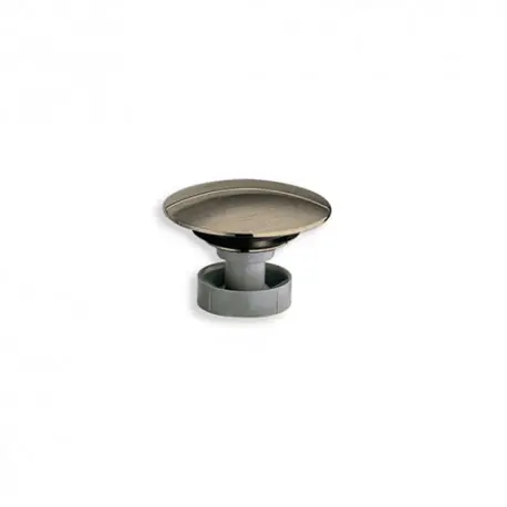 BOUCHON LAITON BONDE UP & DOWN D.64 mm METAL BROSSE - CRISTINA ONDYNA RI07177