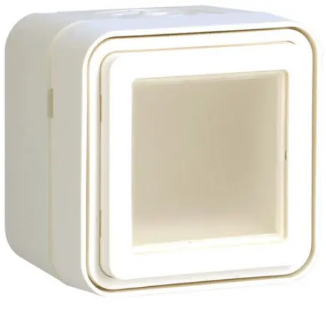 cubyko adap. KNX complet blanc HAGER WNC455B