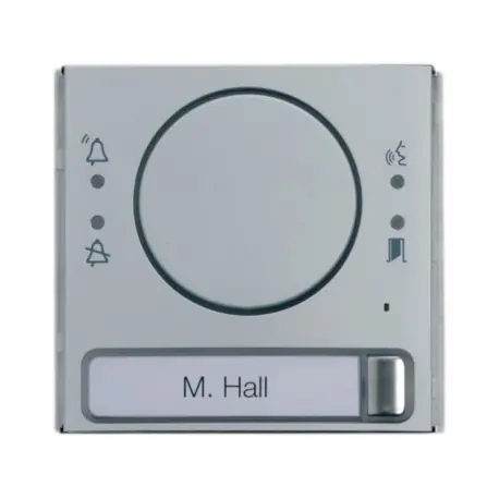 MTMFA1P - Façade pour module audio avec bouton simple CAME 60020060
