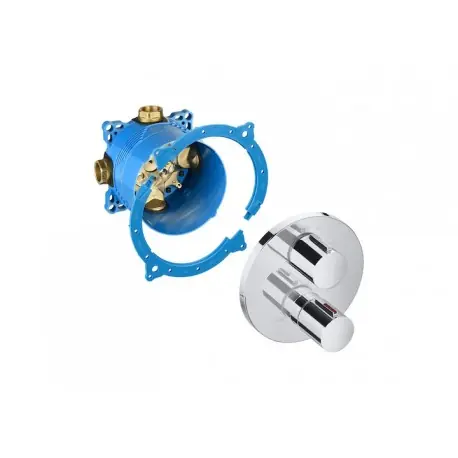 Rocabox pour robinetterie encastrée - monocommande ou thermostatique, 1 ou 2 voies - A525869403 ROCA
