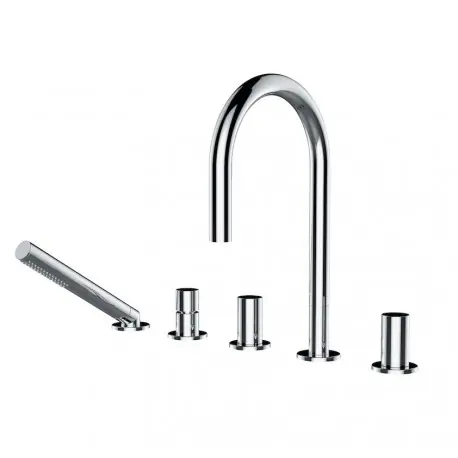Kartell Robinetterie Baignoire 5 Tr Sans Plaque - H3223350042821 LAUFEN