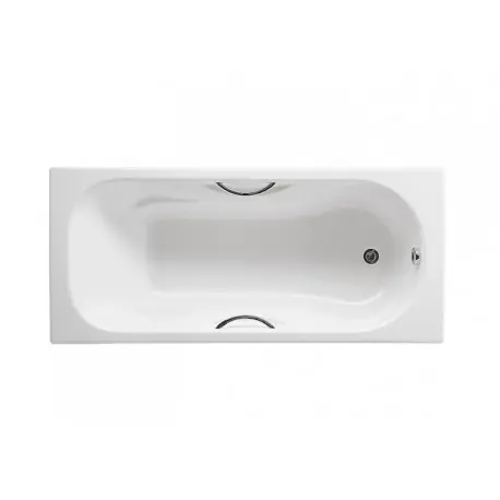 ROCA Malibu 1700X700 Sans Pieds P.Chromée Blanc - A233350001