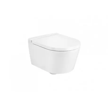 Cuvette de WC suspendue compacte Rimless Inspira 480X370 Blanc - A346528000