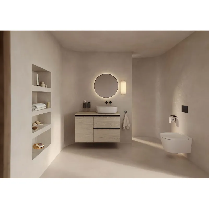 Vasque à poser rectangulaire Inspira Soft 37X50 Blanc - ROCA A327500000