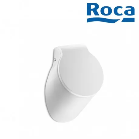 Urinoir en porcelaine avec alimentation encastrée par l‘arrière et abattant blanc SPUN - ROCA A353148000