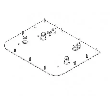 Base de caisse - FROG-J CAME RIA077