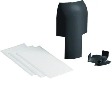 Adapteur SL20055/EK 40040 Noir - MOULURES PLINTHES HAGER SL20055819011