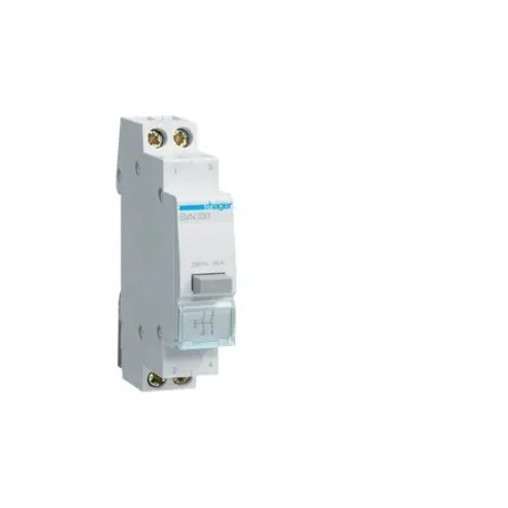 bouton poussoir 2F impulsion - COMMANDE SIGNAL HAGER SVN331