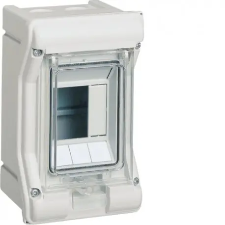 Vector IP55 2/3M - COFFRET DISTRIBUTION HAGER VE103F