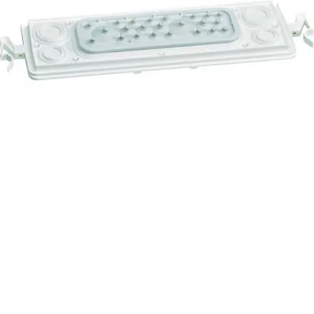 Plaque ferm. IP41 vega 18 mod - COFFRET DISTRIBUTION HAGER VZ003VB
