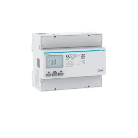 COMPTEUR TRI 125A MBUS MID - GESTION DU BATIMENT HAGER ECM310D
