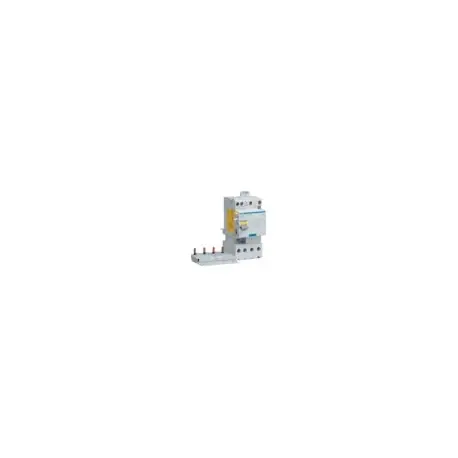 Bloc dif 2xsort.4P 40A 30mA AC - BLOCS DIFFERENTIELS HAGER BDC840