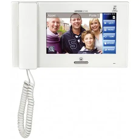 Moniteur secondaire avec boucle magnétique & écran tactile 7" pour JP4MED JP4HD - Aiphone 130316