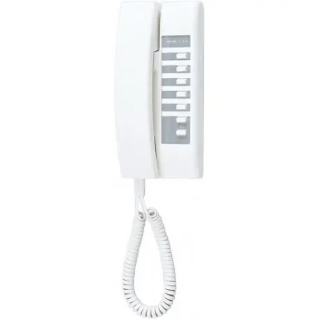 Combiné blanc 6 directions TD6HB - Aiphone 100131