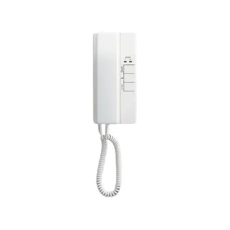 Combiné audio maître avec intercom pouvant gérer 2 platines et 2 combinés secondaires IE2ADU - Aiphone 110134