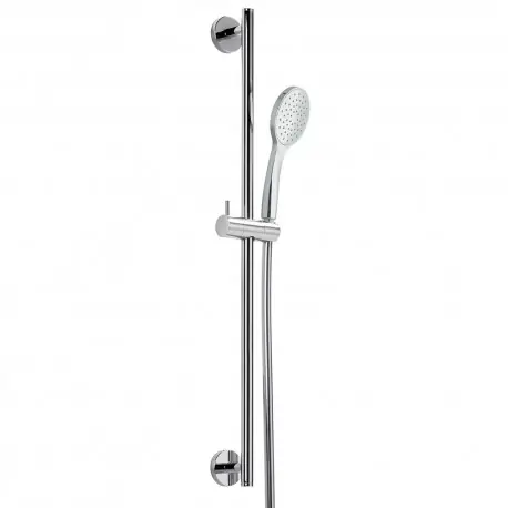 Barre coulissante diam 19 mm. long. 850 mm. Flexible satin - TRES 06192801