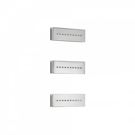 3 jets encastrés d‘hydromassage 140x45 mm. - TRES 29951504