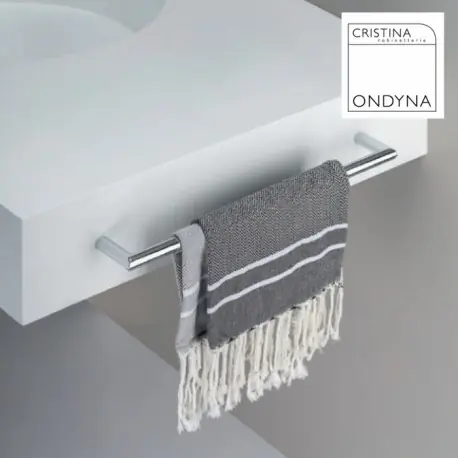 Porte serviette Ambiente 40cm Chrome - CRISTINA ONDYNA - AM21151