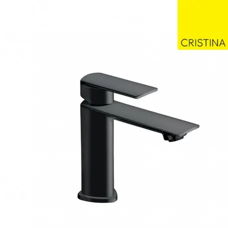 Mitigeur lavabo regular avec bonde laiton up&down BlackMat PROFILO - CRISTINA ONDYNA PF22013