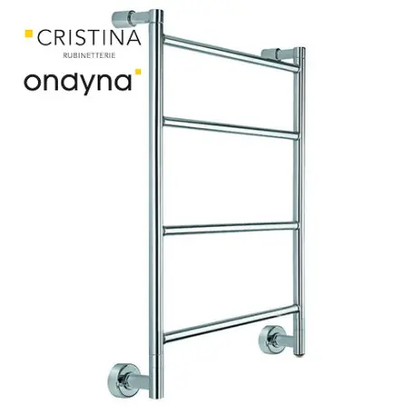 Sèche-serviettes électrique Cristina Mini Inox Aisi 316 L - MMI58228
