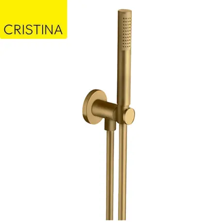 Ensemble douchette murale Vieux Bronze - CRISTINA ONDYNA PD47592