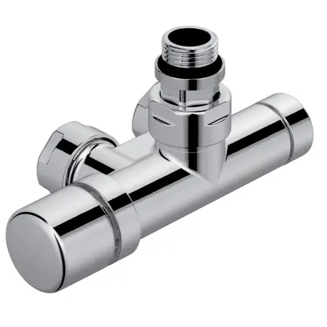 Kit M - Pack Robinetterie thermostatisable monopoint (tête à gauche) coudé chromé - ACOVA 991568