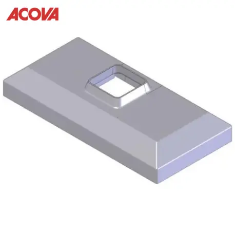 Cache-embase pour pieds de radiateur Planea - ACOVA 753050