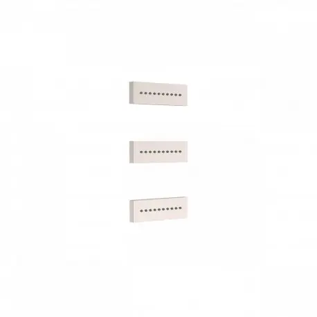 3 jets encastrés d‘hydromassage 140x45 mm. Matière Laiton. - TRES 29951504AC