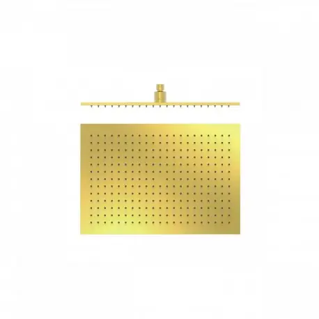 Douche de tête anticalcaireà rotule. 450x315 mm. - TRES 29963203OR