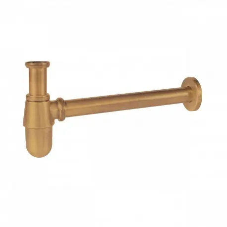 Siphon bouteille avec bouchon de visite pour lavabo - TRES 03463430OM
